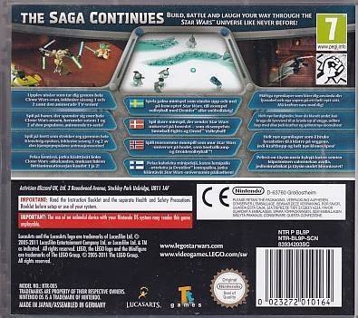 Lego Star Wars III The Clone Wars - Nintendo DS (A Grade) (Genbrug)